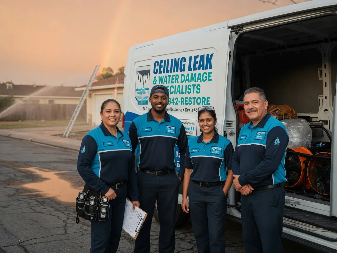 Ceiling Leak Cleanup company in Mount Olive, MS