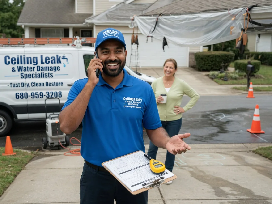 Ceiling Leak Cleanup Mount Olive, MS FAQs